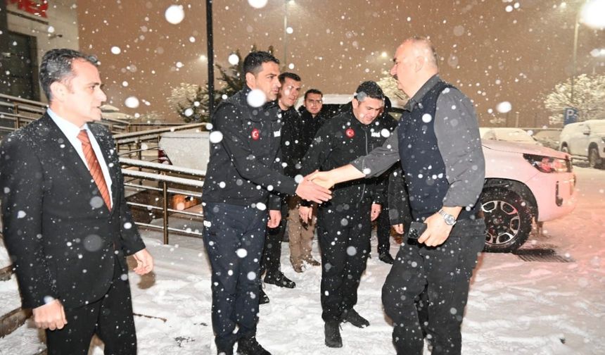 Valilik Kriz Masası Görev Başında