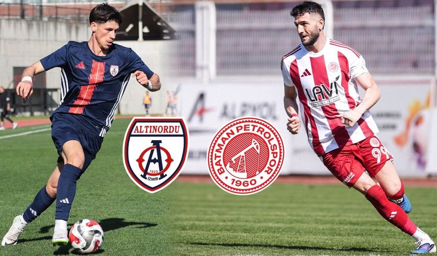 Altınordu-Petrolspor maçı ne zaman, saat kaçta, hangi kanalda?