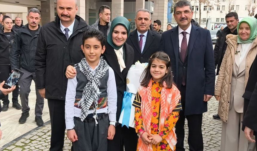 Bakan Mahinur Özdemir Göktaş Batman'da