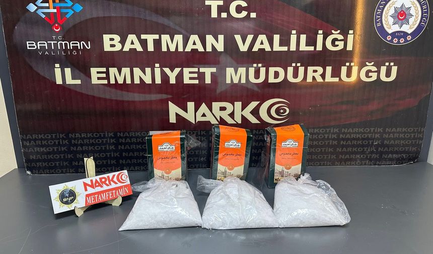 Batman Otogarı’nda Zehir Operasyonu