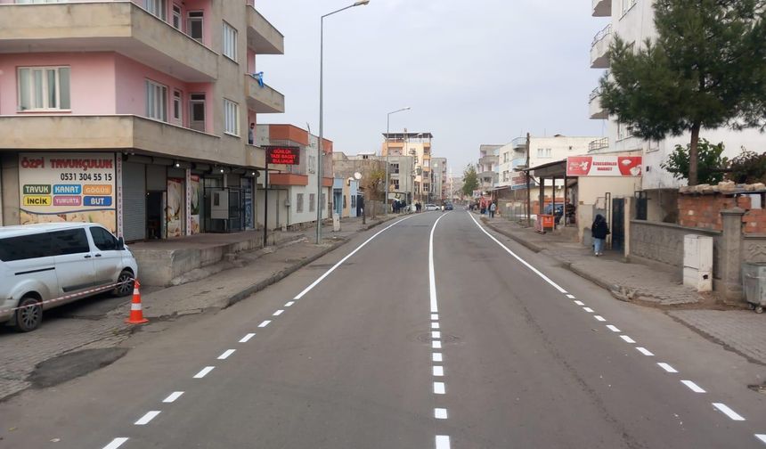 Batman’da 324 Kilometre Yol Çizgisi Tamamlandı