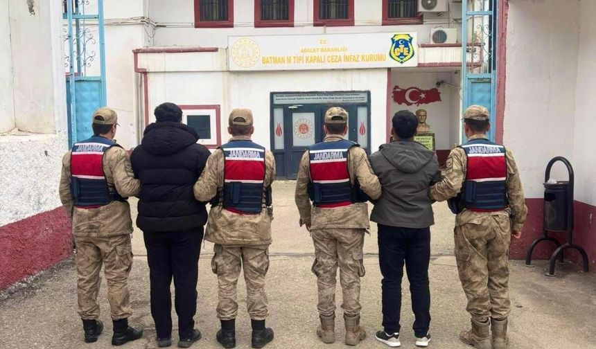 Batman’da 33 Hükümlü Yakalandı