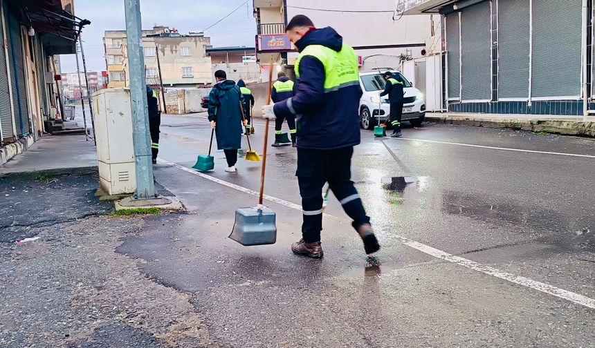 Batmanda 7 Mahallede Yoğun Temizlik Mesaisi