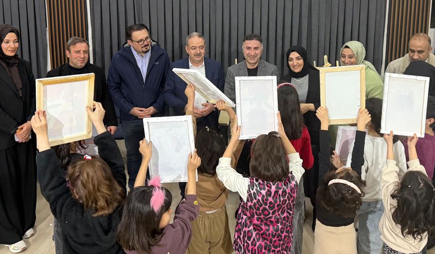 Batman’da Minik Kalpler Sanatla Buluştu