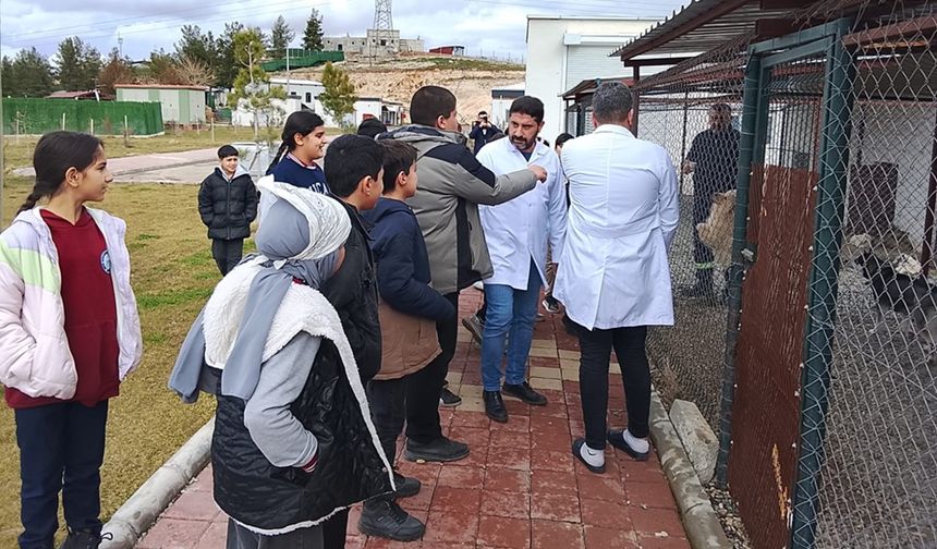 Batman’da öğrenciler barınakta can dostlarıyla buluştu