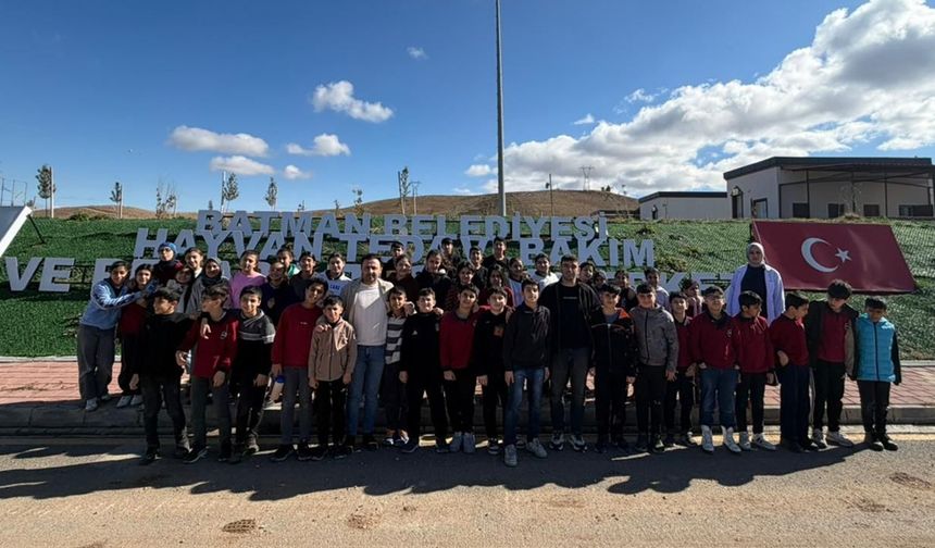 Batman’da Öğrencilere Hayvan Hakları ve Bakımı Eğitimi