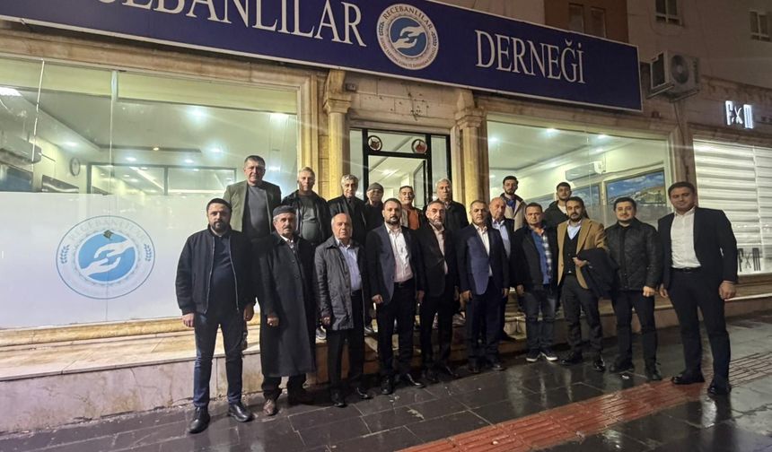 İl Başkanı Şansi’den Recebanlılar Derneği’ne Ziyaret
