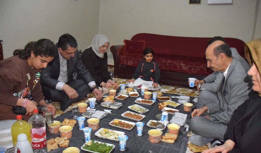 Nasıroğlu’ndan Gönül Sofralarına Ziyaret