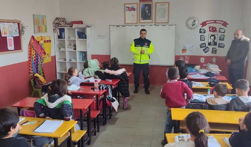 Öğrencilere Trafik Güvenliği Eğitimi