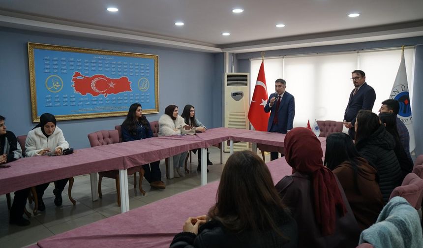 Rektör Demir’den Öğrencilere İlham Veren Mesaj