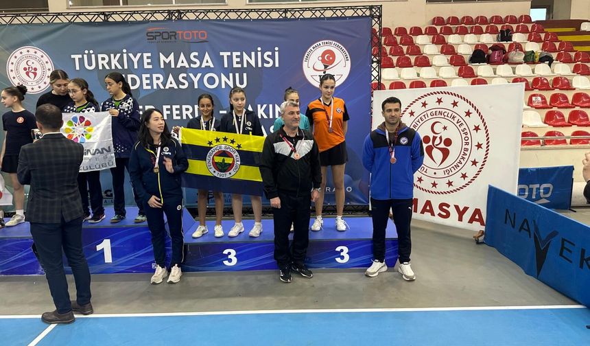 Amasya’dan Batman’a Gurur: Medine İrem Türkan Türkiye Üçüncüsü Oldu!