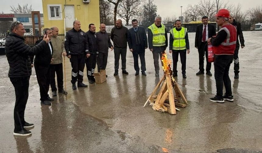 Batman Garı’nda Tatbikat