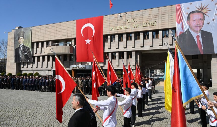 Batman’da 18 Mart’ta Duygu Dolu Tören