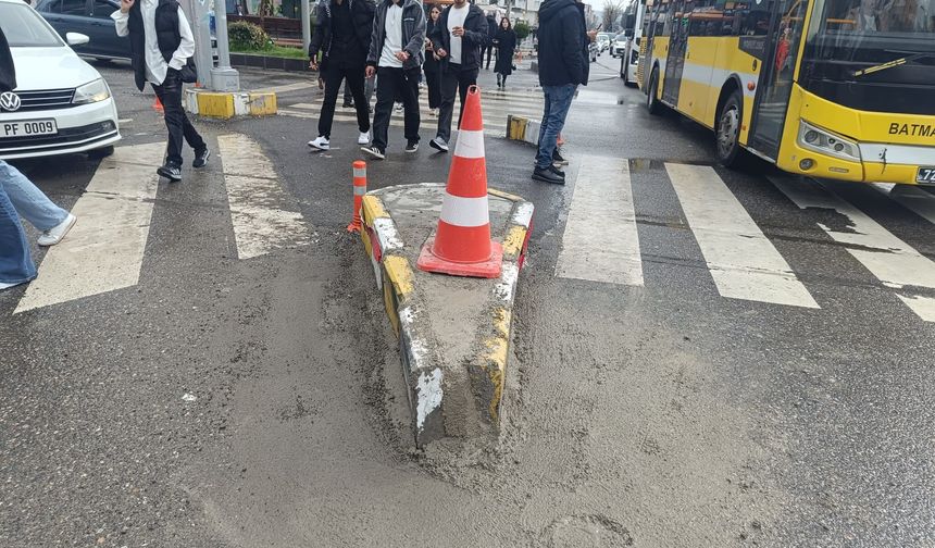 Batman’da Ana Arterlerde Dev Yol Hamlesi