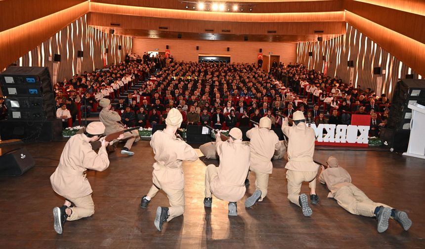 Batman’da Çanakkale Ruhu ve İstiklal Marşı Coşkusu Bir Arada