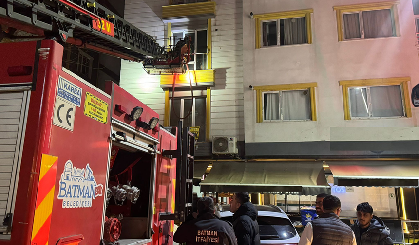 Batman'da Elektrik Prizinde unutulan cihaz yangına yol açtı