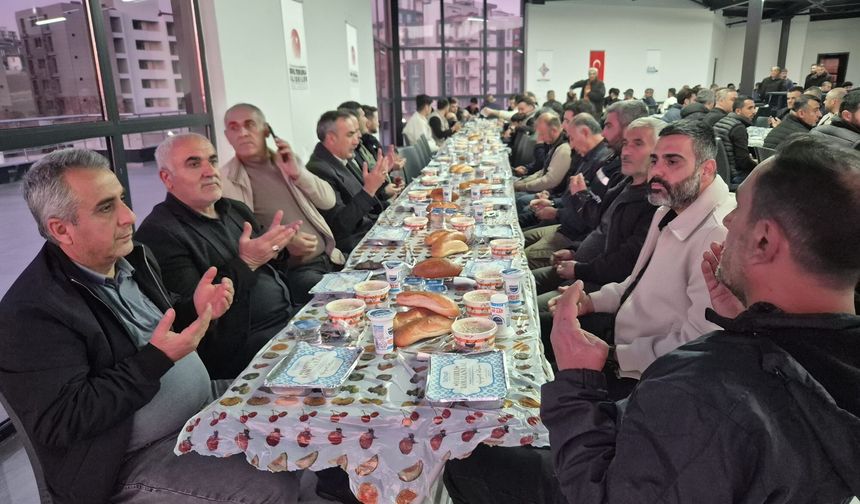 Batman’da STK’lar ve Kamu Kurumları Aynı İftar Masasında Buluştu