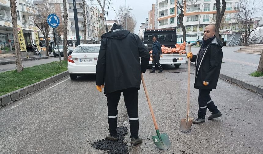 Fen İşleri Ekipleri Sahadaydı