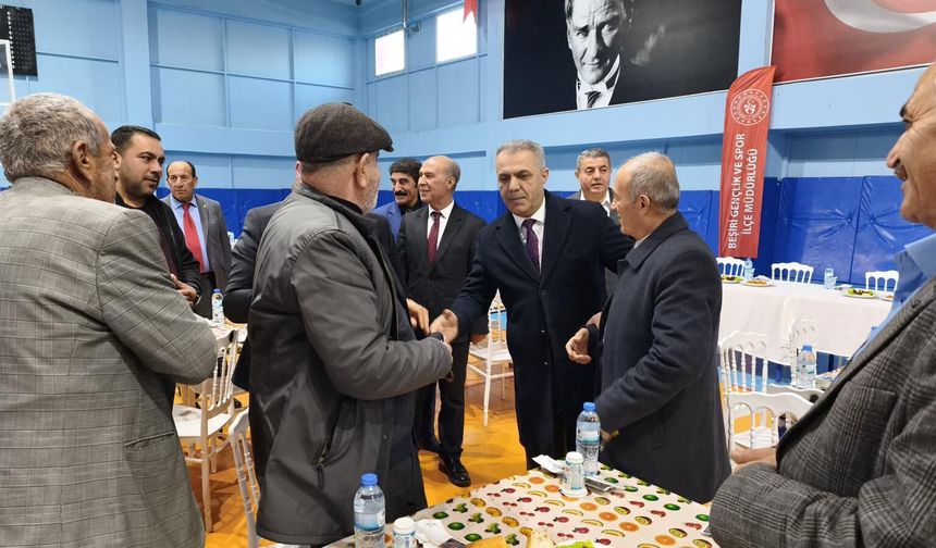 Şansi Beşiri’de Gönüllere Dokundu