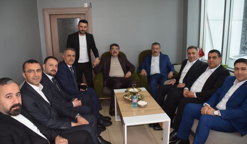 Şansi ve Nasıroğlu Hane Hane Vatandaşlarla Buluştu