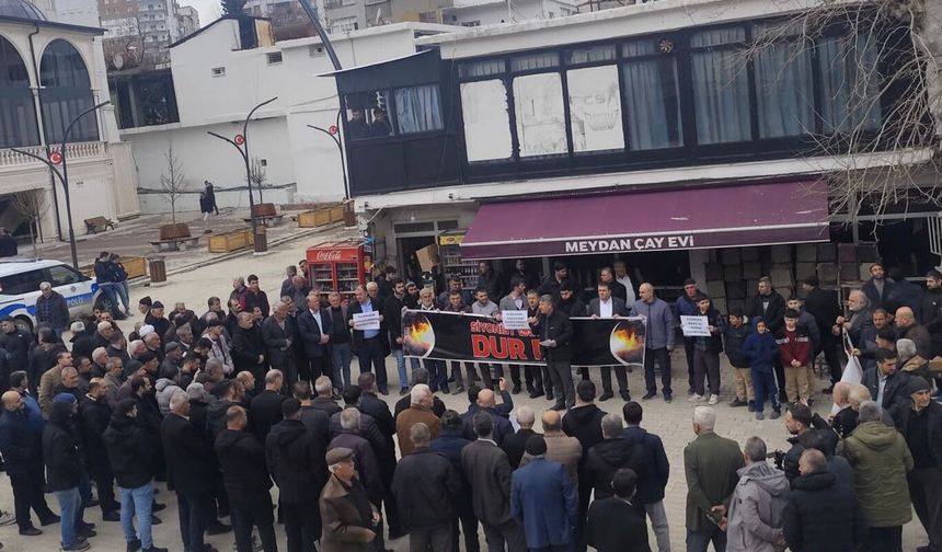 Sason’da “Uyuşturucuya ve Siyonizme Karşı Tek Yumruk” Mesajı