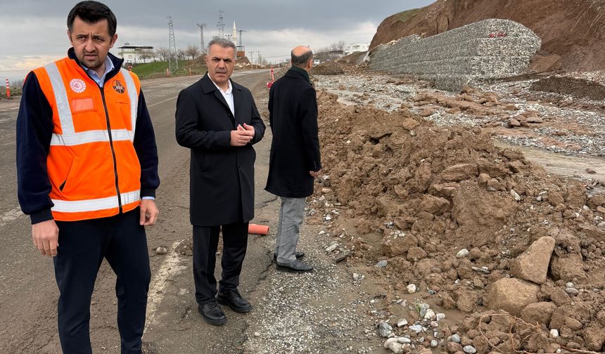 Silvan Sulama Kanalı’ndaki Hasar Giderildi, Yol Trafiğe Açıldı