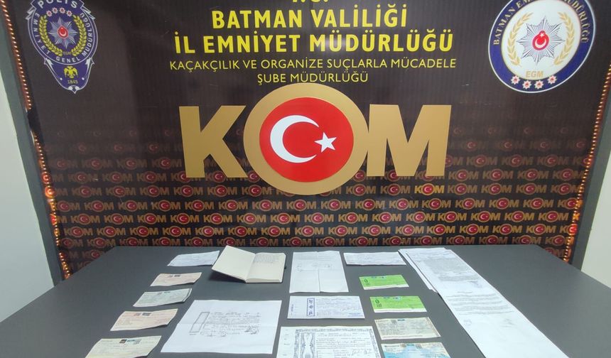 350 Milyonluk Tefecilik Ağına Darbe! Batman’da 8 Şüpheli Yakalandı