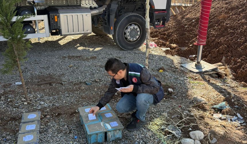 Batman’da Beton Alarmı: Standart Dışı Üretime Geçit Yok!