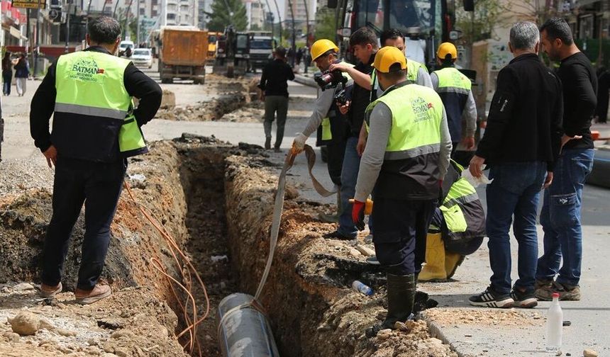 Batman’da Dev Altyapı Hamlesi: On Binlerce Kişiye Kesintisiz İçme Suyu!