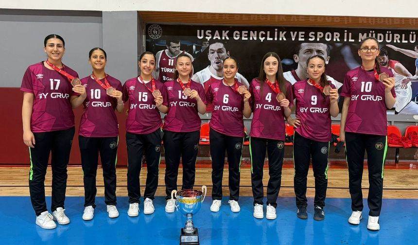 Hentbol Genç Kadın Takımımız Türkiye Dördüncüsü Oldu