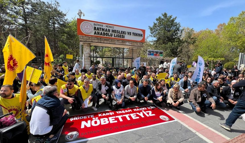 Okullar savaş alanı değil, eğitim yuvası olsun!