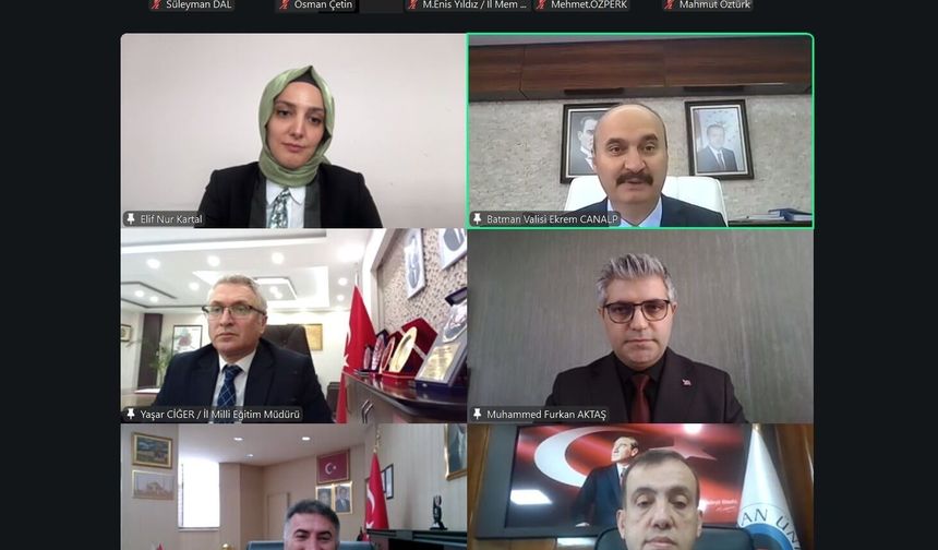 Batman’da Yapay Zekâ Hamlesi: Vali Canalp “Bu Eğitim Geleceğe Yatırım” Dedi