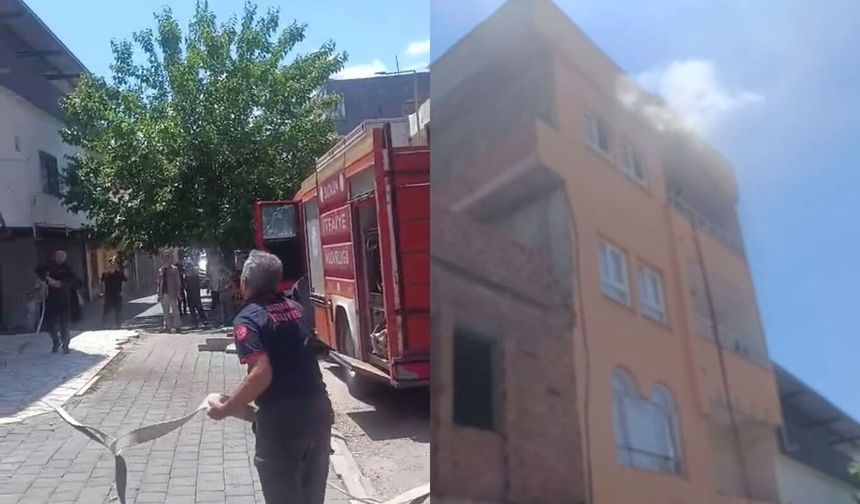Alevler Üçüncü Katı Sardı! Batman’da Korkutan Yangın