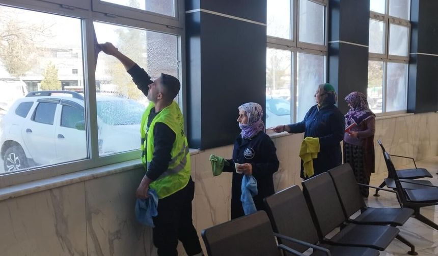 BAŞTİ’de Bayram Öncesi Yoğun Temizlik