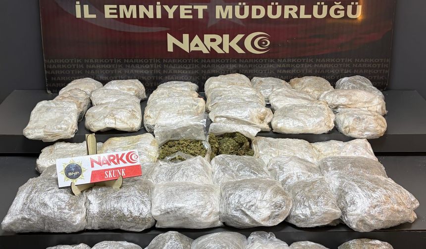 Batman’da 20 Kilo Skunk Ele Geçirildi