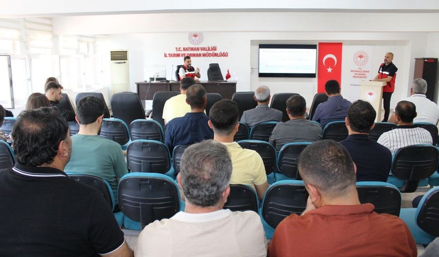 Batmanlı Çiftçiler İçin 'Bilinçli Tarım' Seferberliği