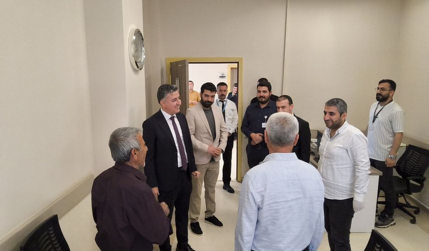 Gercüş ve Kayapınar’da Sağlık Hizmetlerine Yakın Takip