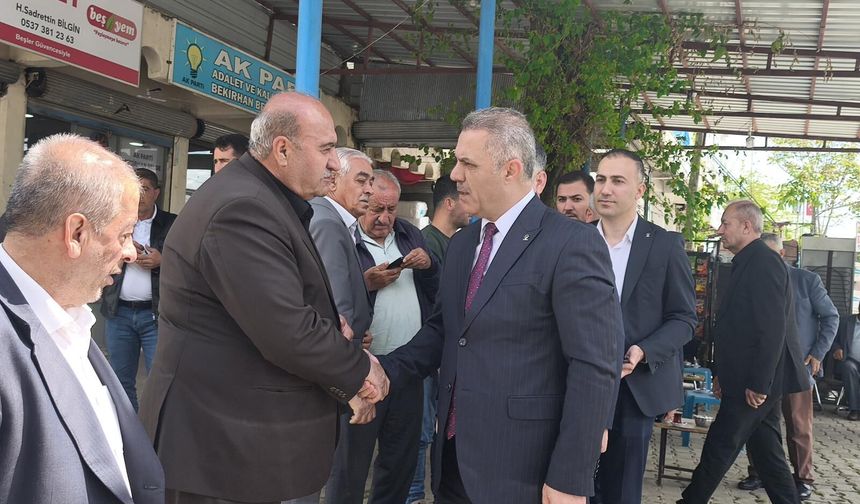 İl Başkanı Şansi Kozluk ve Bekirhan’da Ziyaretlerde Bulundu