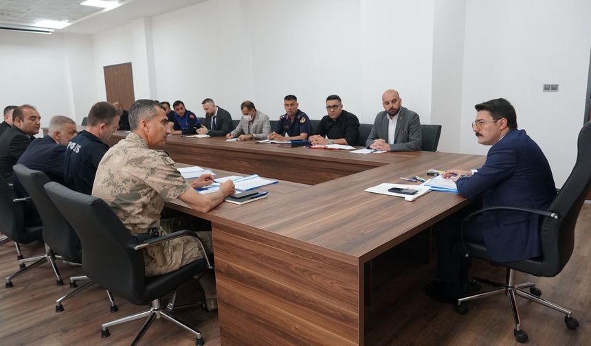 İlçede Kurban Bayramı İçin Tüm Tedbirler Masaya Yatırıldı