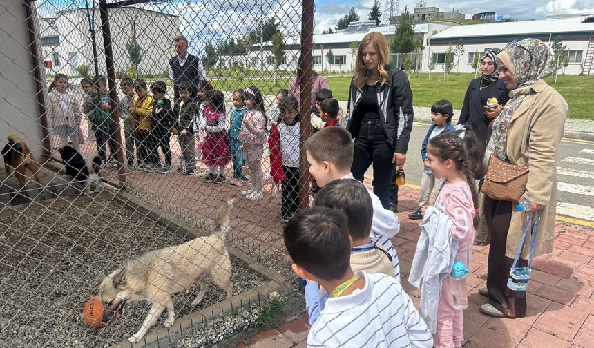Minik Yürekler Can Dostlarla Buluştu