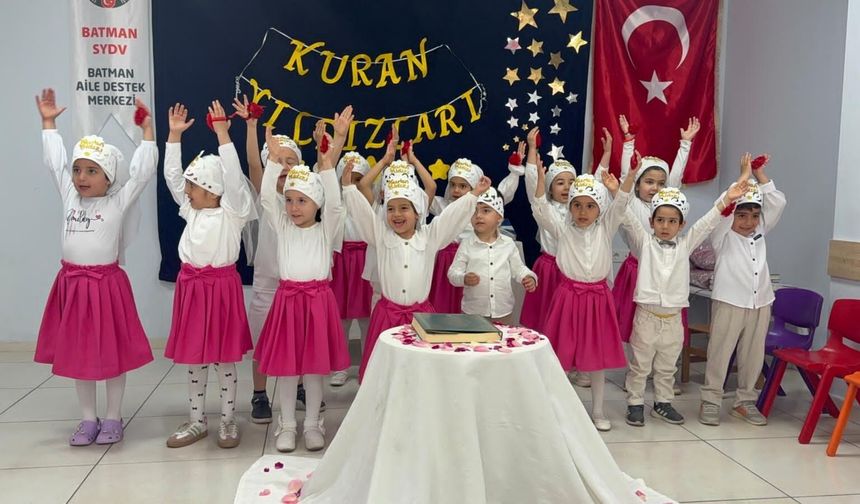 Minik Yüreklerden Büyük Gurur: Batman’da “Kur’an’a Geçme” Coşkusu