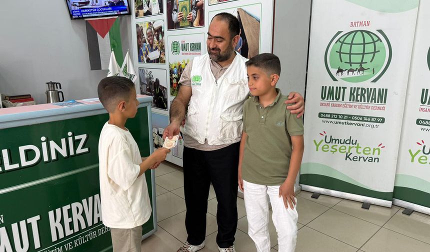 Minik Yüreklerden Gazze’ye Bayram Umudu