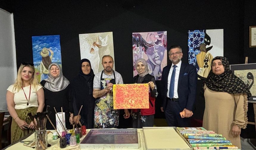 Şehit ve Gazi Yakınları Renklerin Dünyasında Buluştu