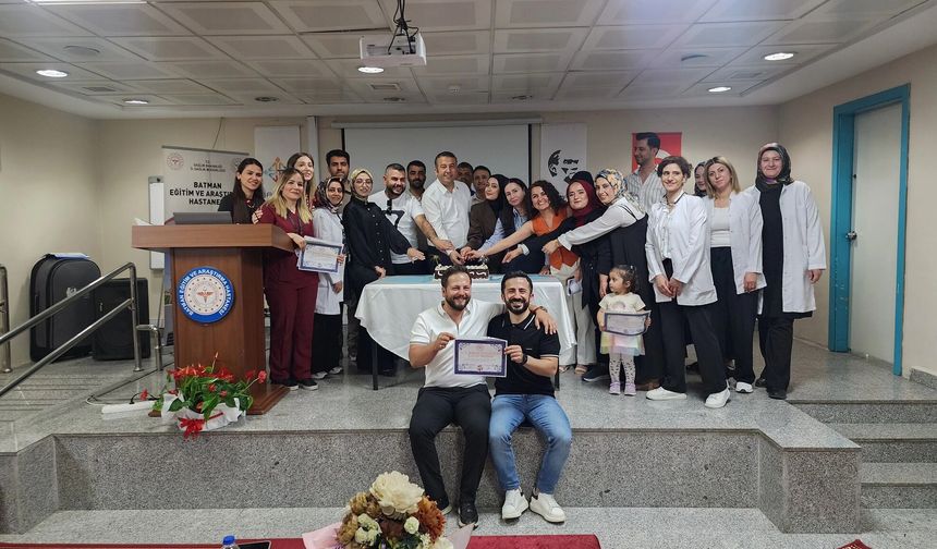 Acil servislere taze kan: 6 haftalık zorlu eğitim tamamlandı