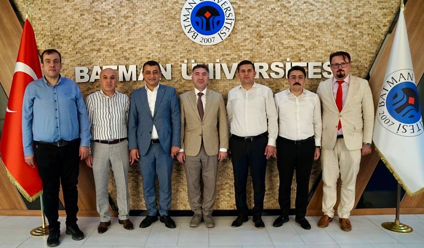 Ataması Yapılan Vali Yardımcıları ve Kaymakamdan Üniversiteye Ziyaret