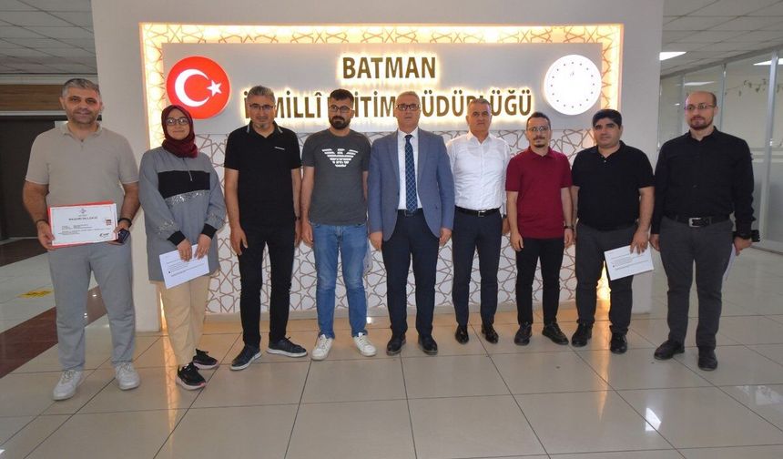 Batman'da Başarılı Personele Ödül