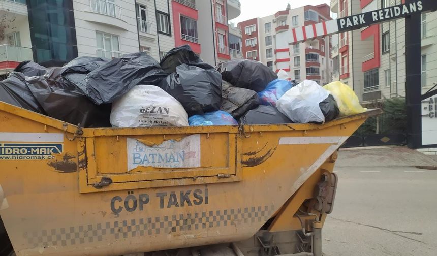 Batman’da “Çöp Taksi” Dönemi