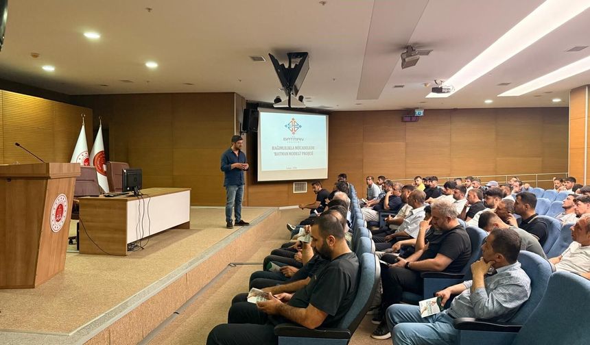 Batman’da Denetimli Serbestlik Yükümlülerine Eğitim Desteği