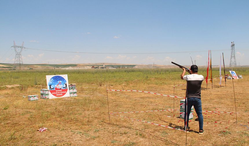 Batman'da Nefes Kesen Trap Yarışması: 200 Sporcu Ödül İçin Hedefe Kilitlendi