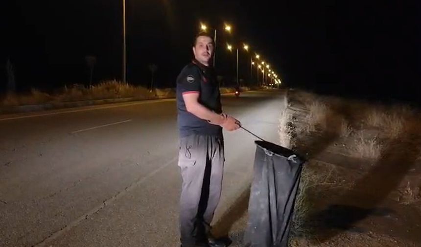 Batman’da Park Halindeki Araca Giren Yılan Paniği